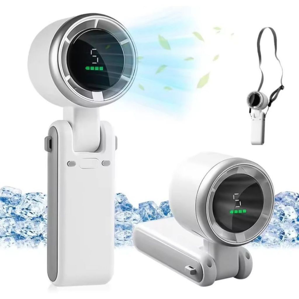Quạt cầm tay tubor n607 sử dụng 2-4h 100 cấp gió, thiết kế nhỏ , gọn gàng, tiện lợi Hot Nhất