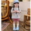 Set Bé Gái HỌA TIẾT CÚN HOẠT HÌNH QC66 K.Kid Bộ Mùa Hè Chất Cotton Mềm Mát Size 8-20kg M99