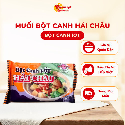 Bột Canh Hải Châu Chính Hãng, Gia Vị Nêm Nếm Thơm Ngon Đậm Đà, Muối Bột Canh Truyền Thống