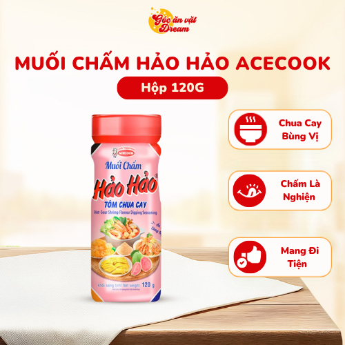 Muối Chấm Hảo Hảo, Gia vị chấm chua cay Thơm ngon, Gia vị Nêm Nếm Đậm Đà