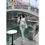 Quần loe đai cói gấu rách mới về Size S M L / 5732