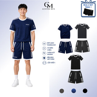 [Mua 2 tặng 1] Bộ Thể Thao In Sport Nam Tay Phối, Vải Tổ Ong Cao Cấp, Thoáng Mát Thấm Hút Mồ Hôi Tốt BHN78