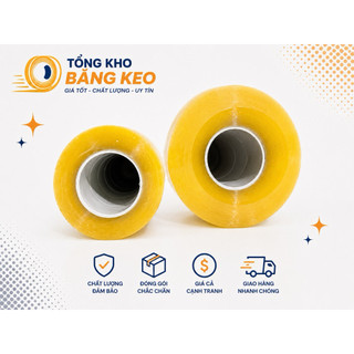 [ SALE SẬP ] Băng Dính 3kg/Cây 6 Cuộn Dán Thùng, Đóng Hàng