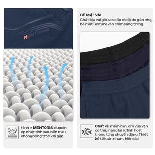 Quần Dài Nam MENTORIS Vải Gió Premium, Form Regular Fit Vừa Vặn, Vận Động Thoải Mái MDC2501