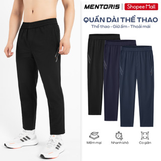 Quần Dài Nam MENTORIS, Quần Gió Nam Dệt Texture Vân Chìm Cao Cấp,Thiết Kế Thể Thao,Trẻ Trung MDC2502