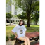 Áo Thun Phối Cổ Local Brand VIBESTU "BST Holiday " Áo Thun Boxy Form Rộng Unisex 250Gsm Cotton