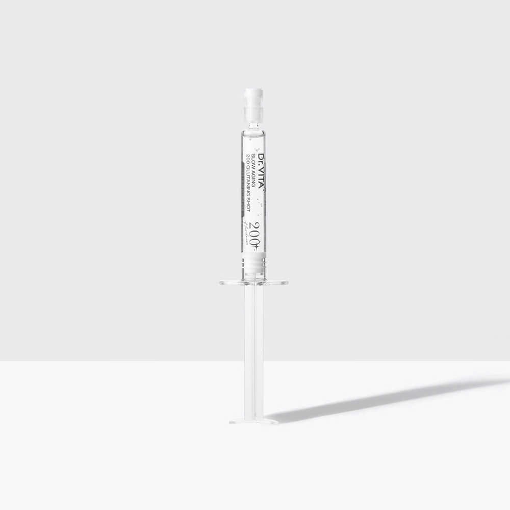 Q17_Tinh chất hỗ trợ dưỡng trắng da Dr. Vita Slow Aging 200 Glutaning Shot 5ml