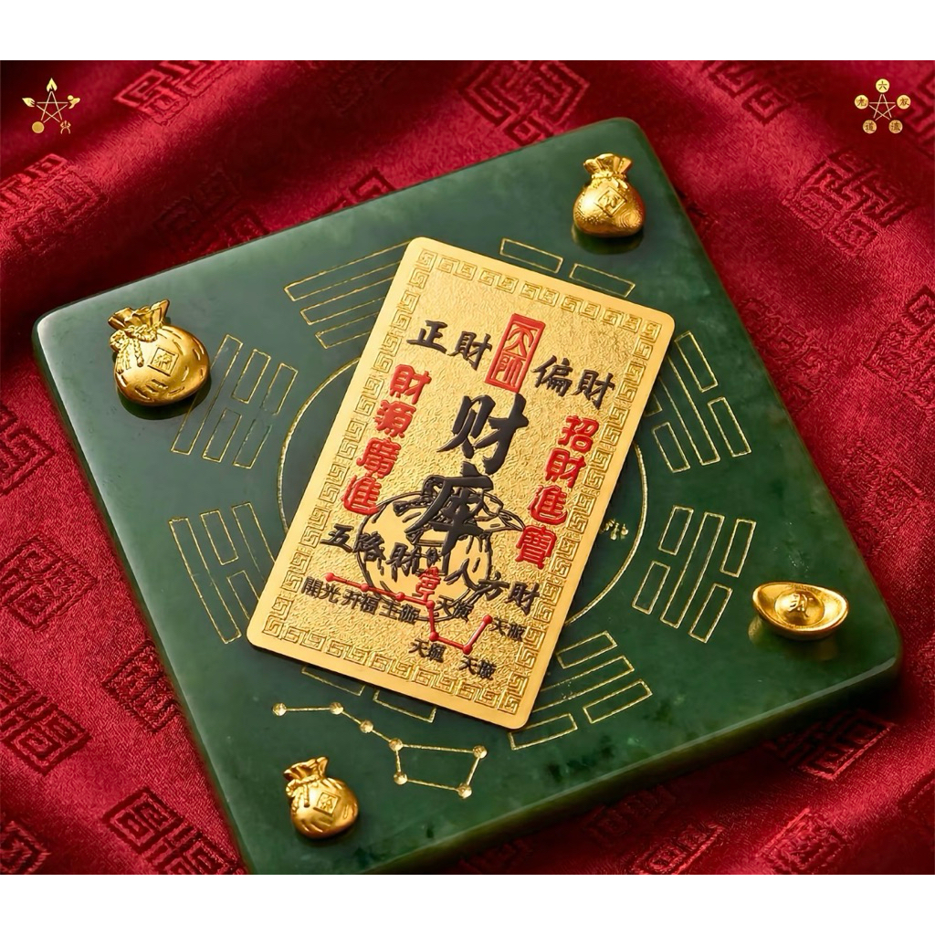 [ Tặng Miếng Dán Mèo ] Lá Vàng Tài Lộc Như Nước - Giữ Tiền - May Mắn - Bình An