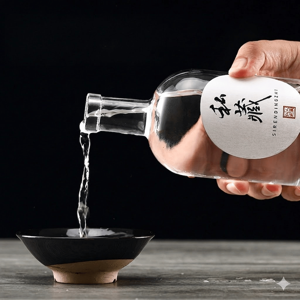 Vỏ chai thủy tinh đựng rượu AK