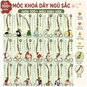 Móc khóa treo điện thoại túi ví phong cách Nhật mini quà sự kiện quà lưu niệm noel mèo may mắn