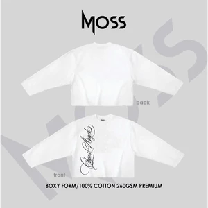 ÁO THUN LONG SLEEVE " CHAOS ANGEL" CỔ TRÒN TAY DÀI 260GSM - CHẤT COTTON 100% 260GSM PREMIUM MOSS.STUDIO