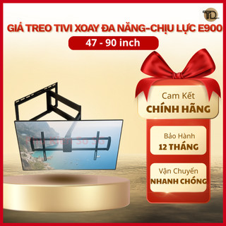 Khung Treo Tivi Xoay Đa Năng E900 (47 - 90 Inch) - Cánh Tay Dài Siêu Chịu Lực,