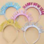 Combo 5 Bờm Sinh Nhật Happy Birthday - Trang Trí Sinh Nhật DUHA 003