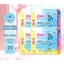 BỘ 4 GÓI Diana sensi cool fresh chanh vàng mỏng cánh/ko cánh