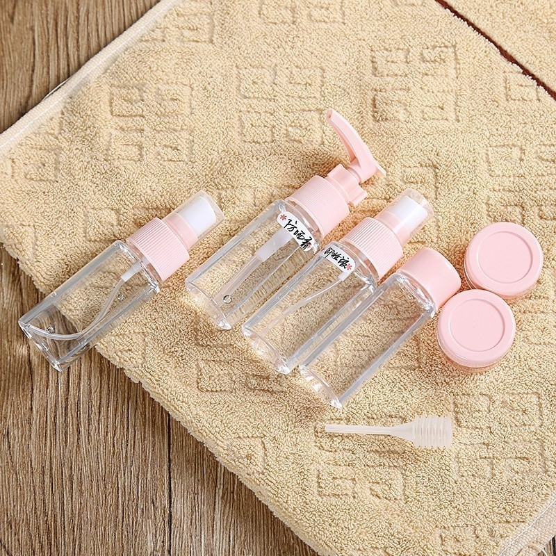 (COMBO 3 BỘ) CHAI LỌ DU LỊCH 7 MÓN,CHIẾT MỸ PHẨM MINI TIỆN LỢI,Dễ Sử Dụng Khi Đi Du Lịch Công Tác
