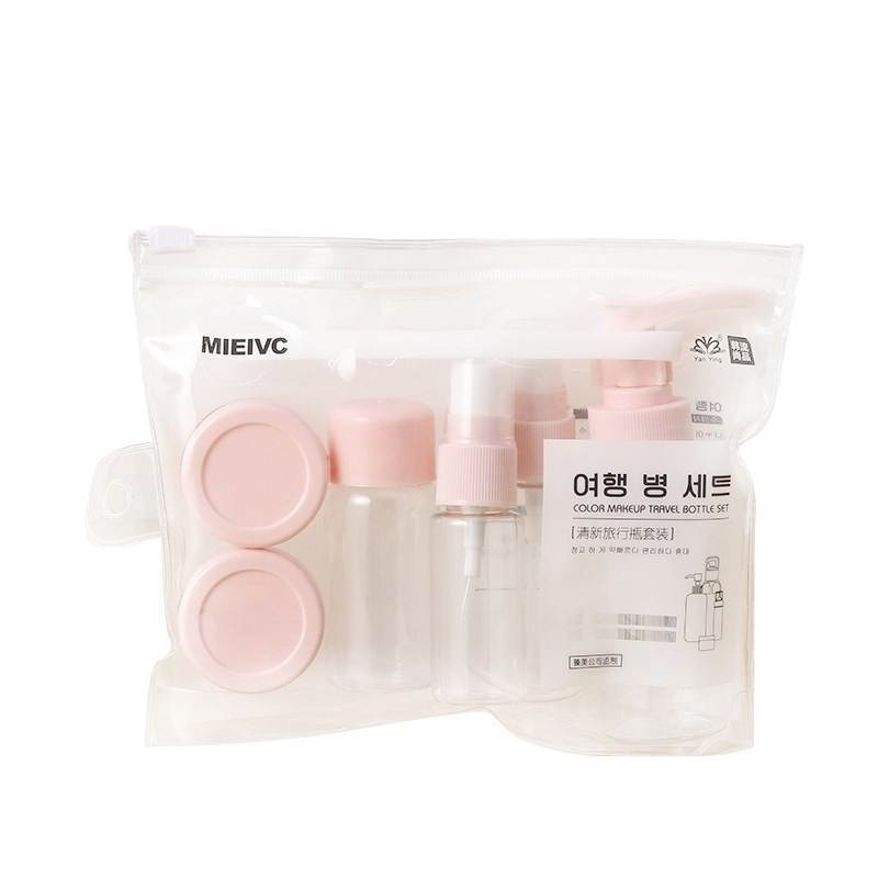 (COMBO 3 BỘ) CHAI LỌ DU LỊCH 7 MÓN,CHIẾT MỸ PHẨM MINI TIỆN LỢI,Dễ Sử Dụng Khi Đi Du Lịch Công Tác