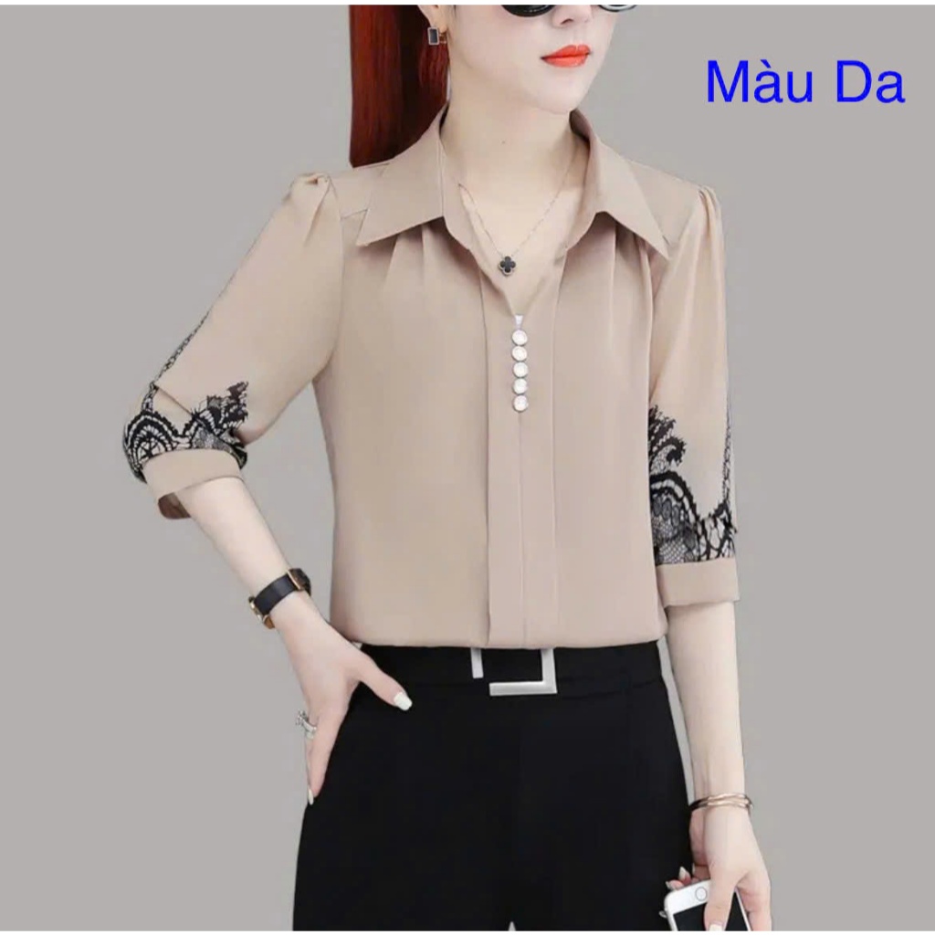 Áo Sơ Mi Nữ -  Mềm Mại, Mặc Mùa Hè, Phom Suông Dễ Mặc, Chất Liệu MANGO HÀN Mềm, Mát Giặt Tay Máy Vô Tư Đơn Giản Tinh Tế.