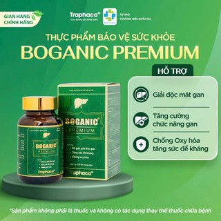 BOGANIC PREMIUM – Hỗ trợ giải độc gan, mát gan, cho cơ thể nhẹ khỏe hơn mỗi ngày