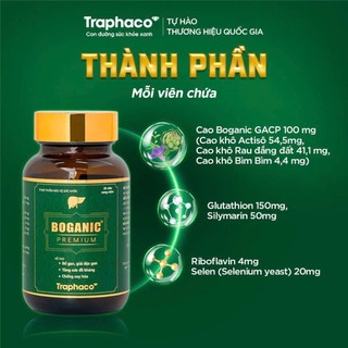 BOGANIC PREMIUM – Hỗ trợ giải độc gan, mát gan, cho cơ thể nhẹ khỏe hơn mỗi ngày