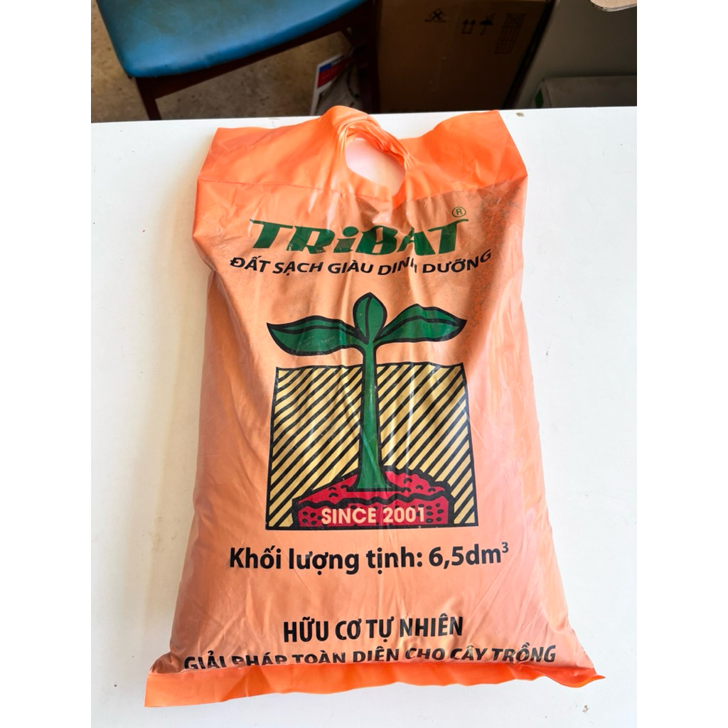 1 Bao đất sạch TRIBAT 40dm3-Hữu cơ tự nhiên