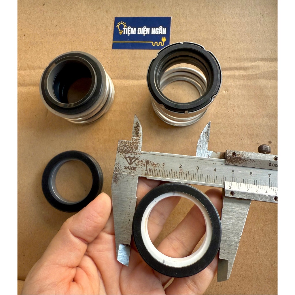 Phớt bơm nước Loại I Lùn - Cao lò xò 16 - 19mm