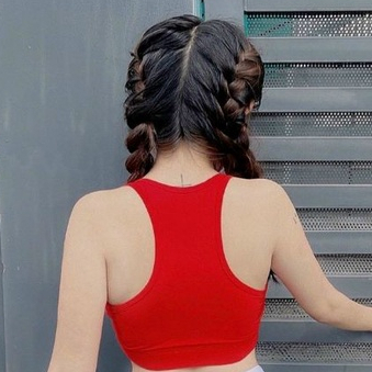 Áo Bra Sao Vàng Thể Thao Nữ Tặng Mút Chất Thun Tập Aerobic, Dân Vũ, Zumba Dáng Croptop