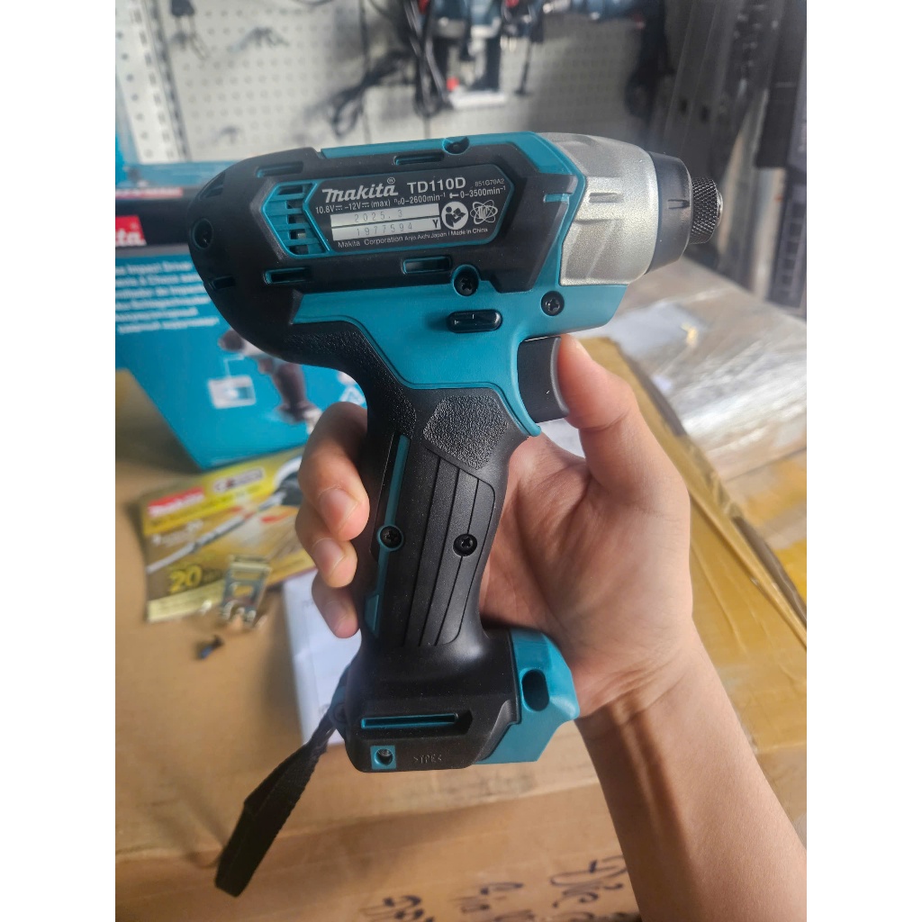 TD110 Máy Vặn Vít, Bắt Vít Dùng Pin 12V Chính Hãng Makita Việt Nam