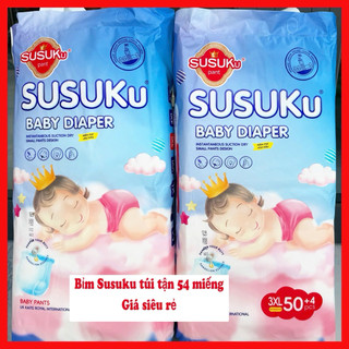 Bỉm tã quần SuSuKu 50 tặng 4 Mieng
