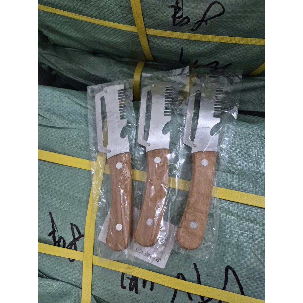 Dao gọt hoa quả 3 trong 1 bằng inox 304