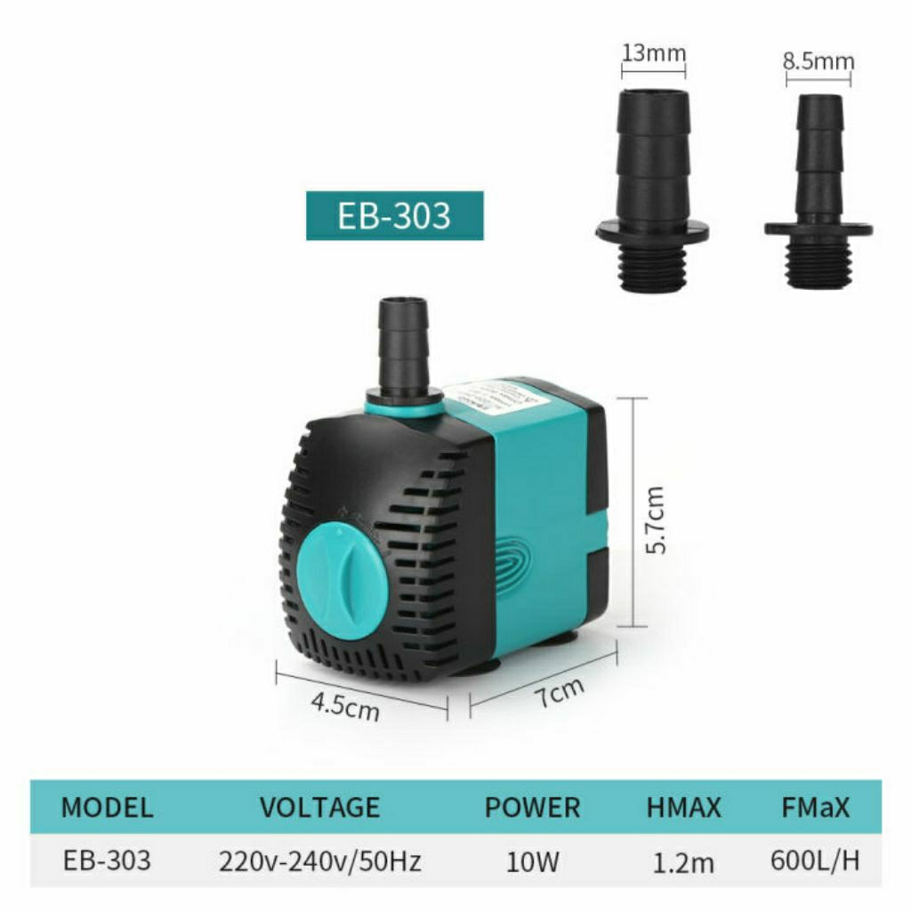 MÁY BƠM NƯỚC HỒ CÁ, THÁC NƯỚC, HỒ THỦY SINH EBANG