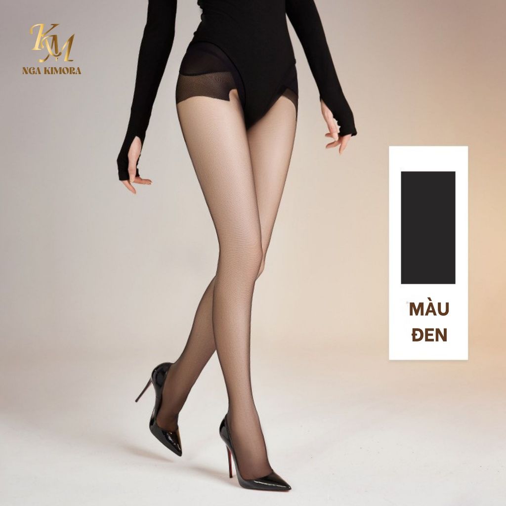 Quần tất 360 không đường may, không đáy, gợi cảm, vô hình, siêu mỏng, cực dài, trong suốt DS1175