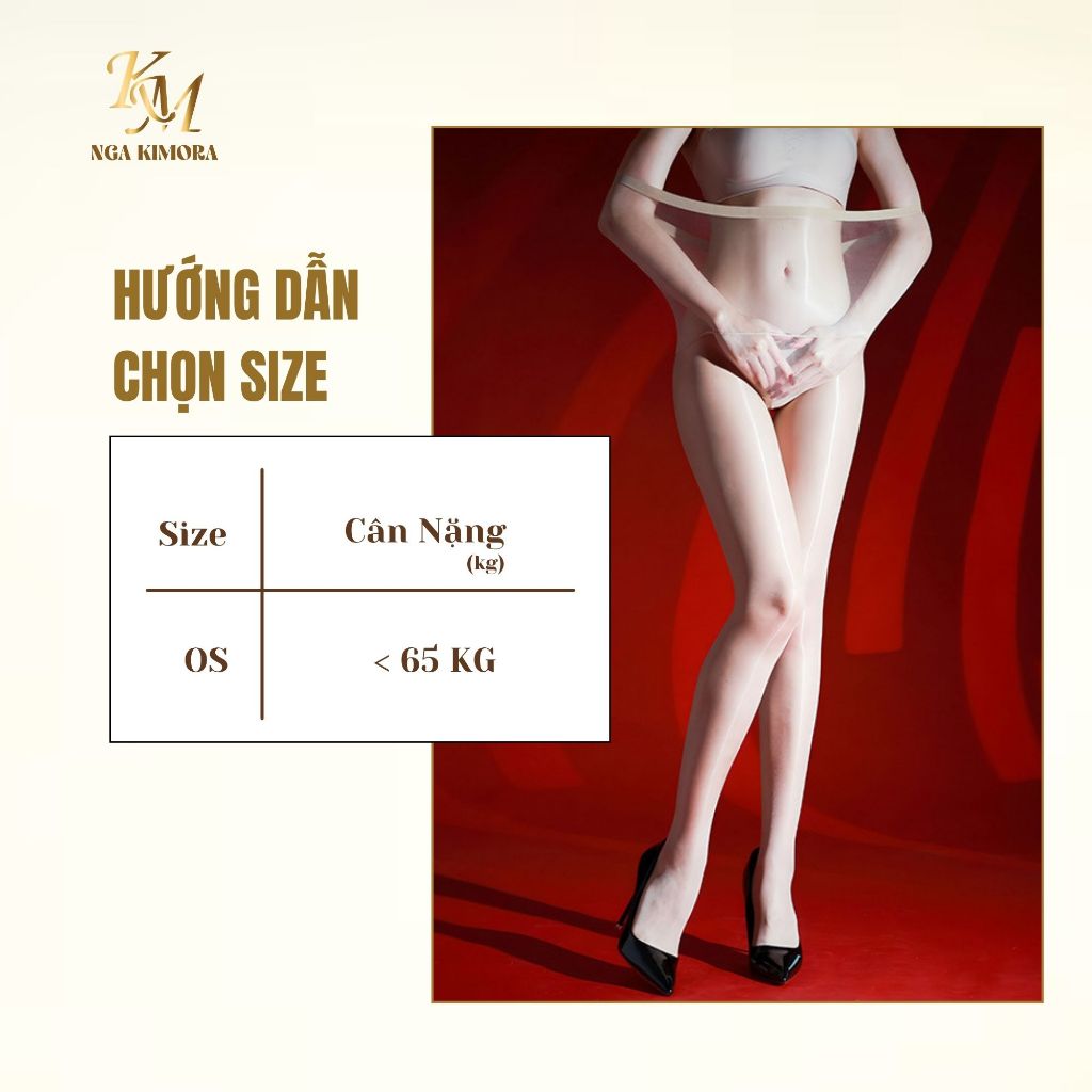 Quần tất bóng mượt – không đường may, siêu dai, xuyên thấu quyến rũ