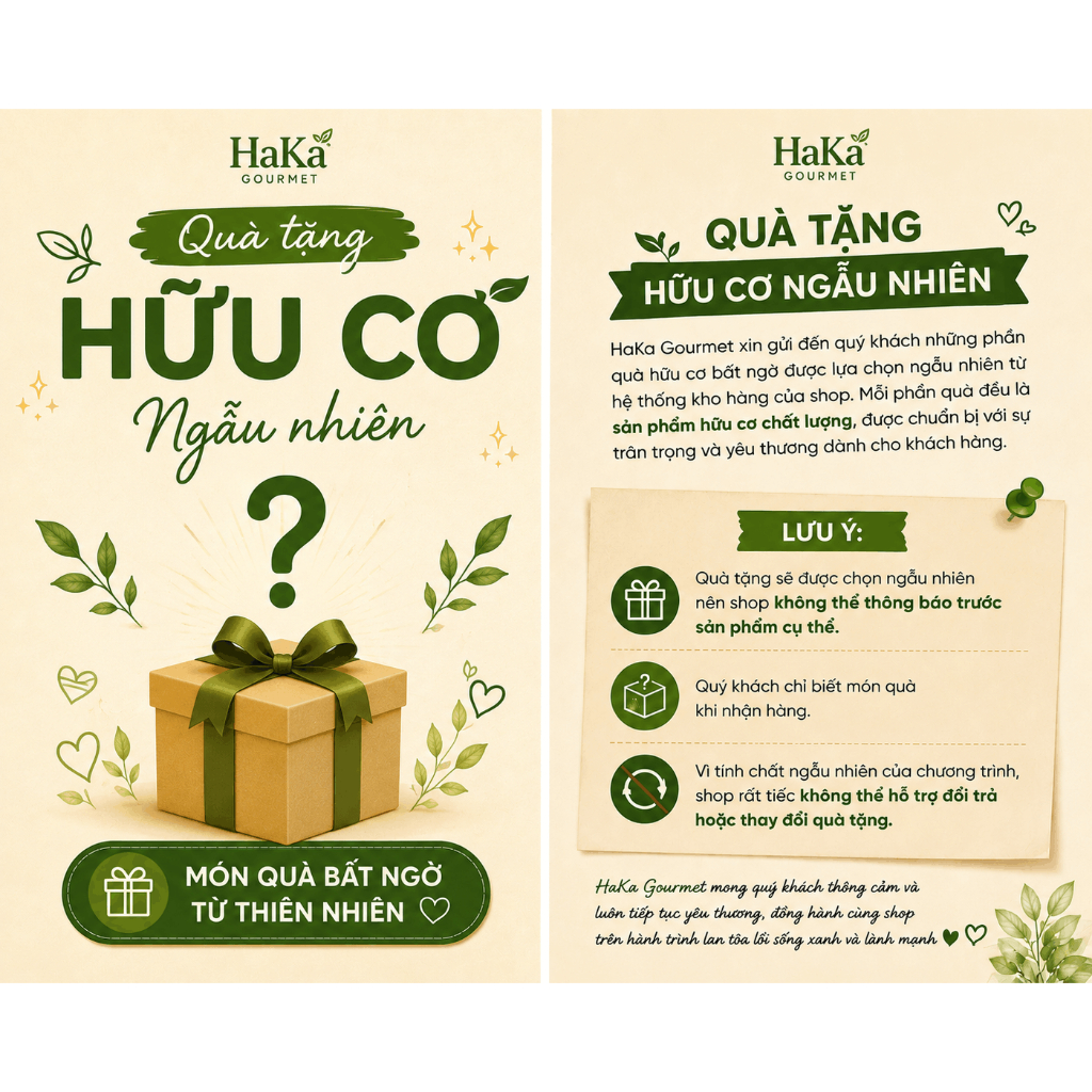 [QUÀ TẶNG KHÔNG BÁN] NGẪU NHIÊN HỮU CƠ