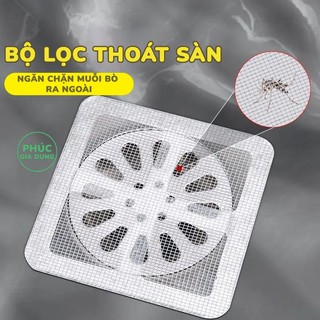 50 Lưới Lọc Rác Lỗ Thoát Nước Đa Năng - Miếng Dán Lọc Tóc Nhà Tắm Chống Tắc Nghẽn