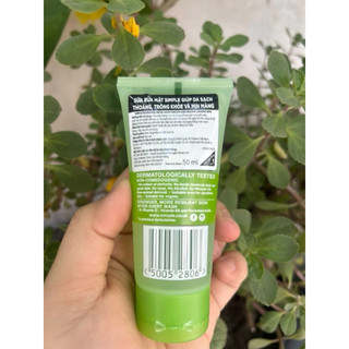 Combo 3 Tuýp Sữa Rửa Mặt Simple Refeshing Facial Wash 50ml