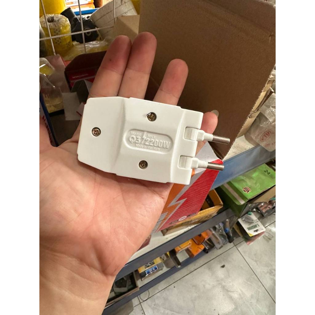Ổ cắm chia điện, ổ cắm Sopoka 1 ra 3 cổng 2200W chịu tải cao chống cháy