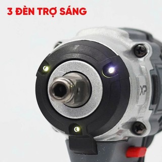 Máy Siết Bulong Pin BOSSUN BS-IW360NCP 21V – Lực Siết 360Nm,, Không Chổi Than, Đầu Bulong 2 in 1, Động Cơ Đồng