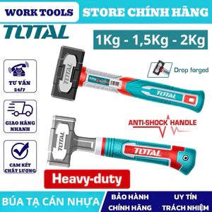 Búa tạ đầu vuông 1kg, 1.5kg, 2kg THSTH61000, THSTH61500, THSTH62000, THSTH61000L DNTT