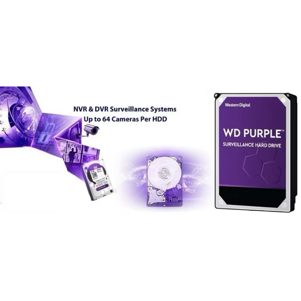 Ổ cứng HDD Western Digital 1TB Purple NEW | Shopee Việt Nam