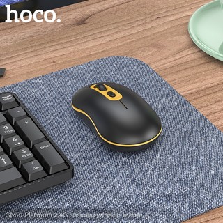 Chuột không dây Wireless 2.4G Hoco GM21 DPI 1600, Thiết kế mỏng gọn