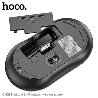 Chuột không dây Wireless 2.4G Hoco GM21 DPI 1600, Thiết kế mỏng gọn