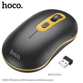 Chuột không dây Wireless 2.4G Hoco GM21 DPI 1600, Thiết kế mỏng gọn