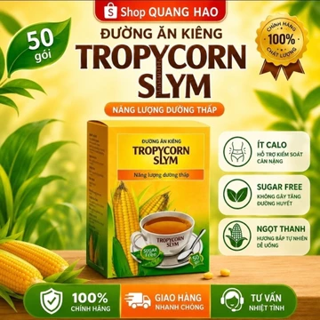 Đường bắp ăn kiêng tropycorrn slym, dành cho người tiểu đường ăn kiêng