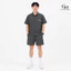Bộ Sơ Mi Nam Tay Ngắn Kèm Quần Short Form Rộng Basic Mặc Mát BHN95
