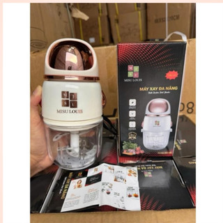 Máy Xay Đa Năng MISU LOUIS M2-68, Xay Thịt, Xay Đá, Xay Rau Củ | Cối Thủy Tinh dày bền