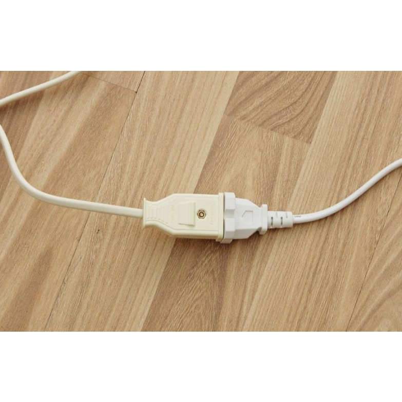 Phích nối liền dây, ổ cắm điện nối dài 3m 5m 1200W chịu tải cao an toàn gia dụng