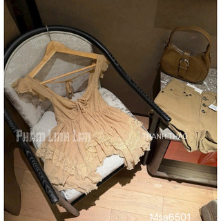 Áo Ren 2 Dây Vạt Chéo Lệch PLL