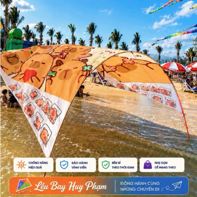 Lều Bay Đi Biển LOẠI THIẾT KẾ in full toàn thân ( Huy Phạm )