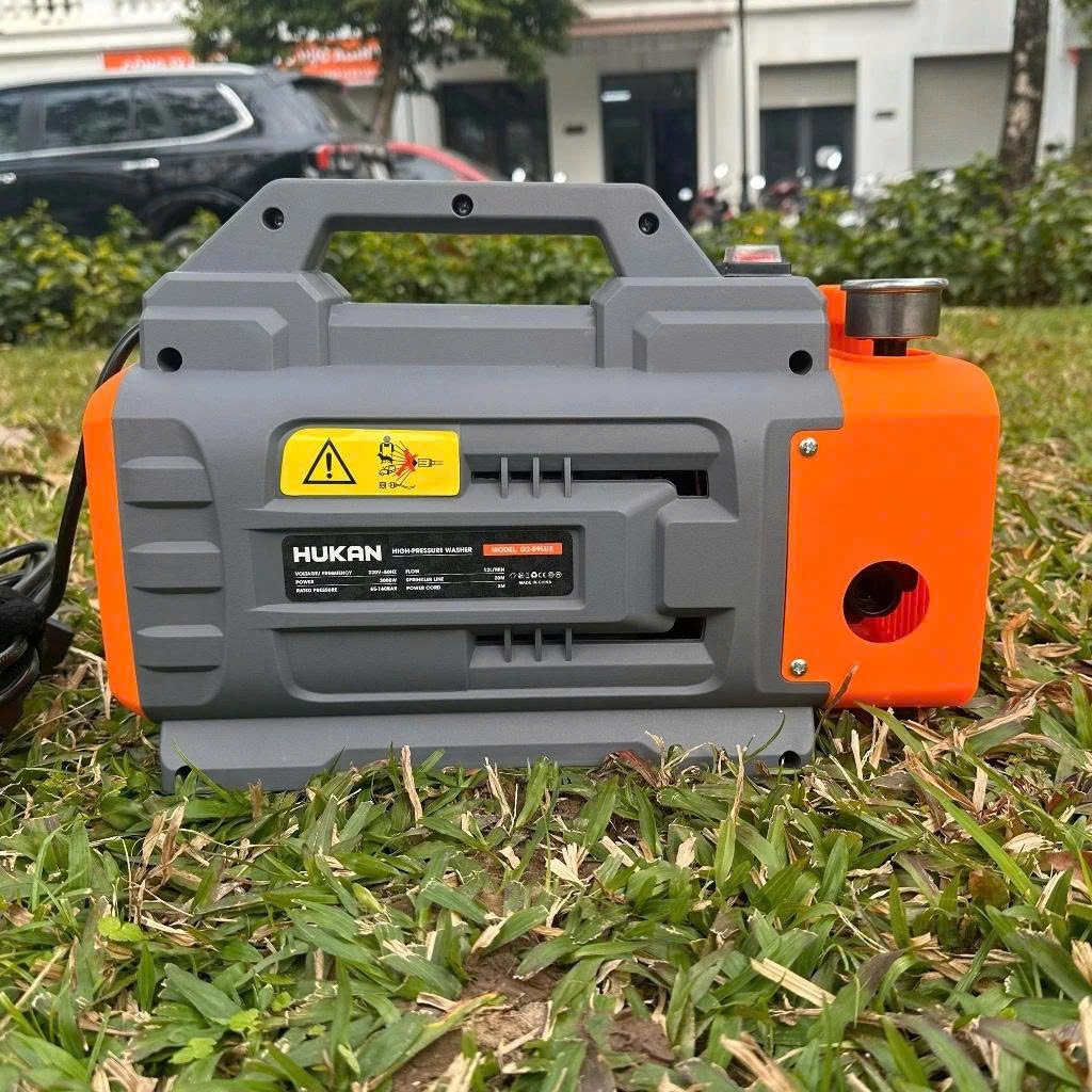 Máy rửa xe chỉnh cao áp HUKAN G2-R9LUX, Công suất 3000W, Motor dây đồng 100% - Xịt rửa sân vườn ô tô