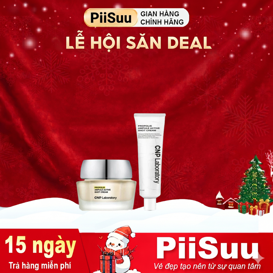 Kem Dưỡng Keo Ong CNP Laboratory Propolis Propolis Active Shot Cream Làm Dịu Da, Ngừa Lão Hóa